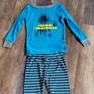 Boy's Size 6 Astronaut Pajama set